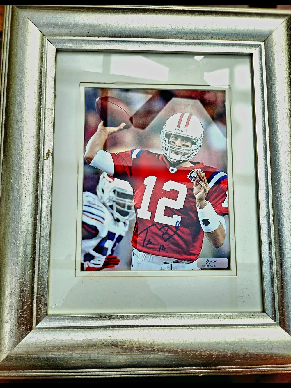 Signed Tom Brady Photo - 8x10 - Patriots - Matted & Framed, Ready To Hang